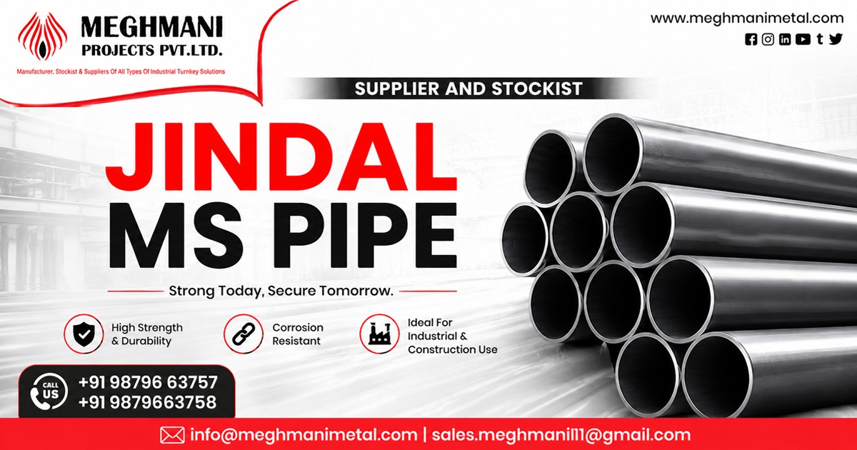Premium Jindal MS Pipe In Maharashtra