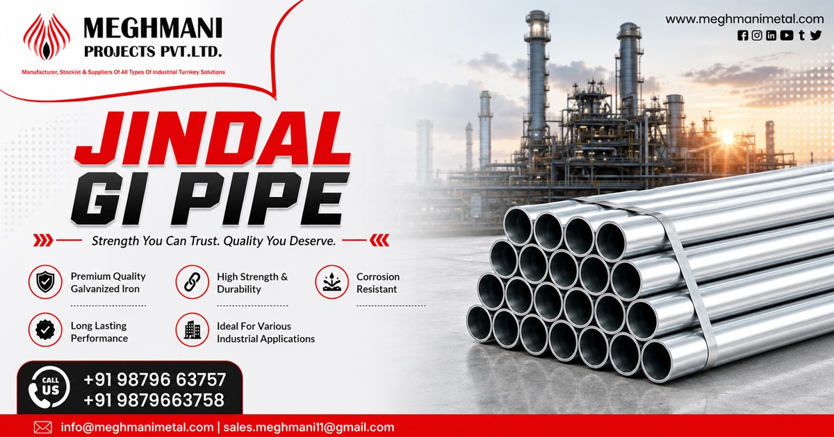 GI Pipe Supplier in Rajasthan – Jindal GI Pipes
