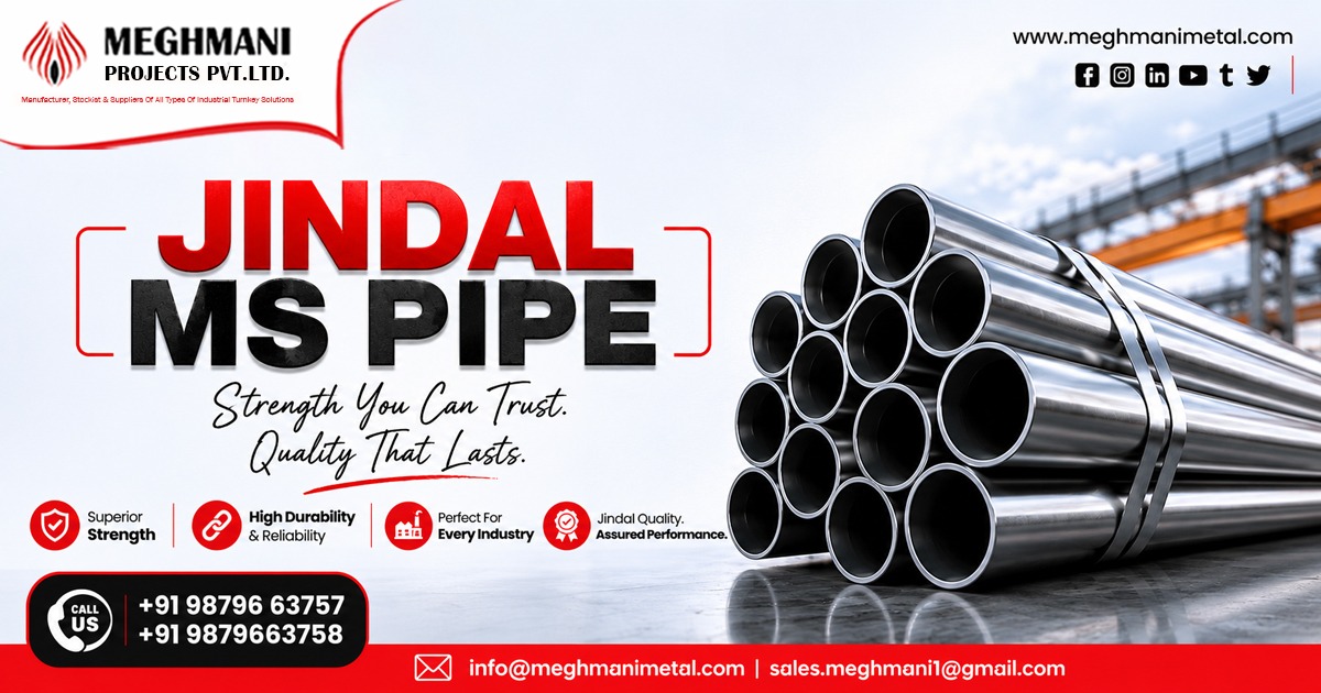 Premium Jindal MS Pipe Supplier In Madhya Pradesh
