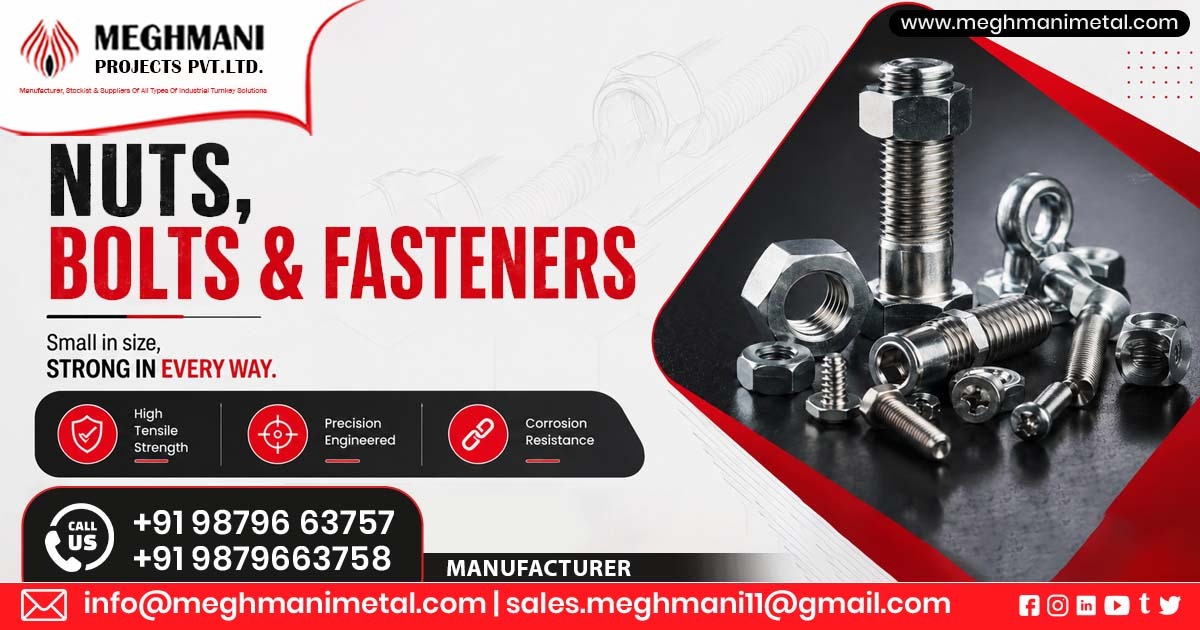 Nuts, Bolts and Fasteners in Aurangabad for Heavy-Duty Applications