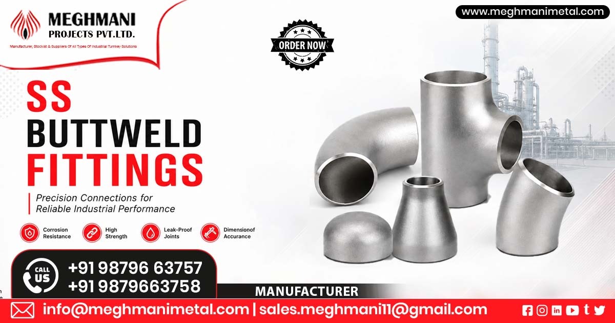 Premium SS Buttweld Fittings Supplier In Gurugram