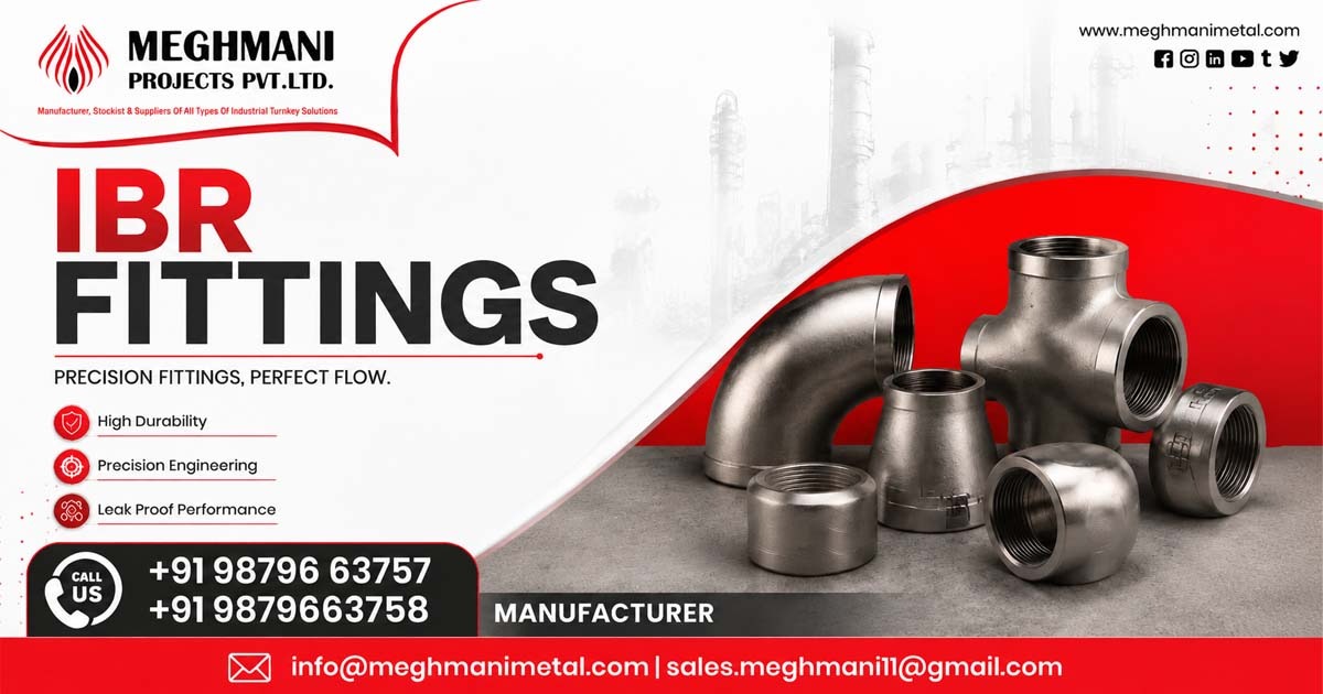 IBR Fittings Supplier In Jhagadia