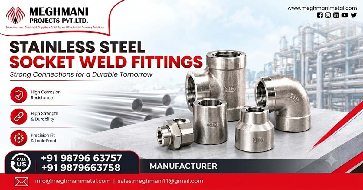 SS Socket Weld Fittings Supplier In Daman