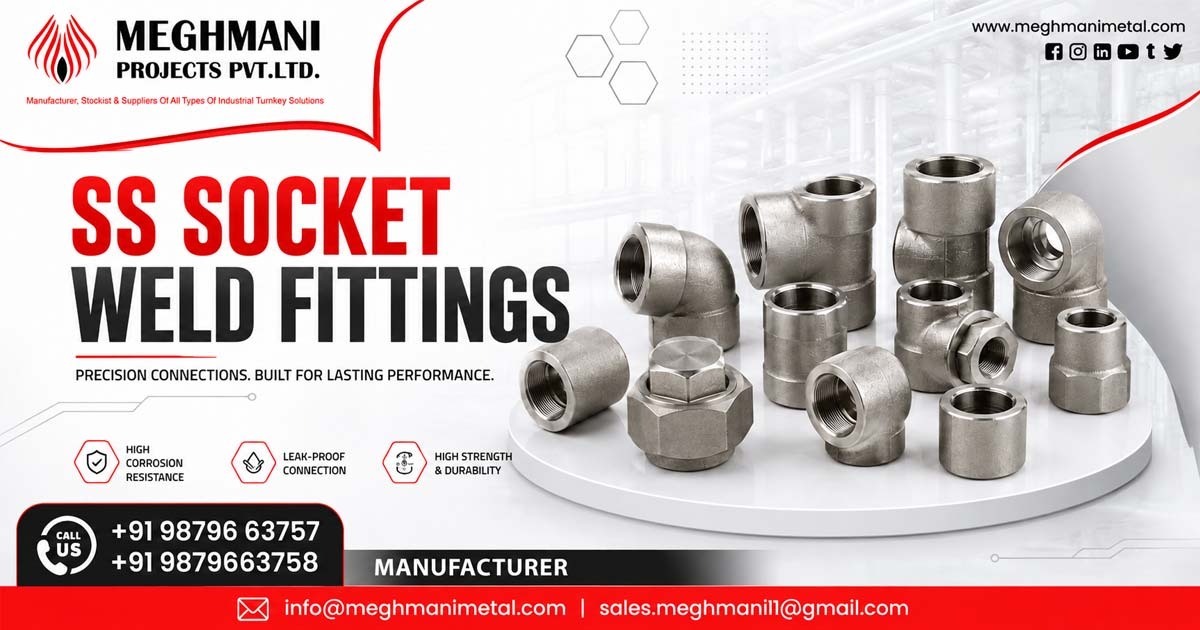 Stainless Steel Socket Weld Pipe Fitting In Hyderabad