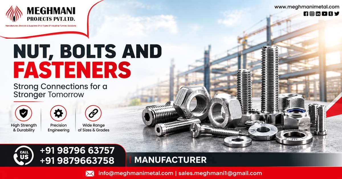 Nut, Bolts and Fasteners Supplier In Bharuch