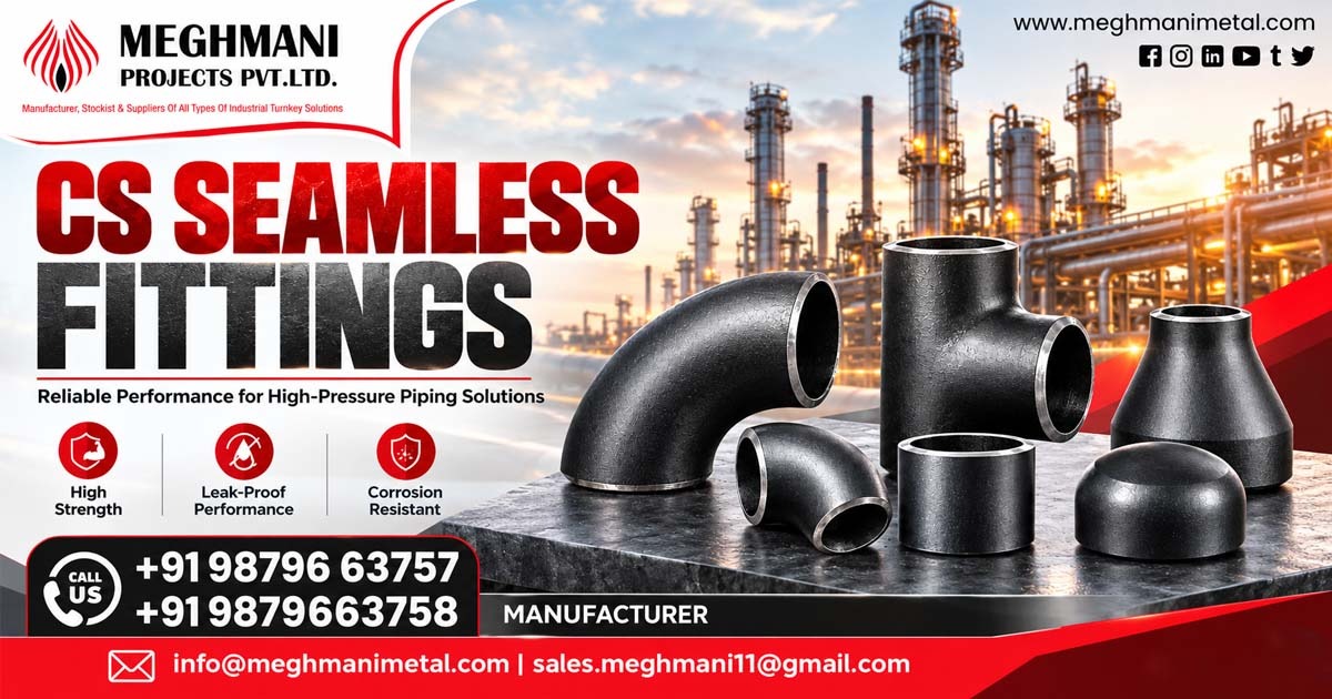 Carbon Steel Seamless Fittings Supplier In Silvassa