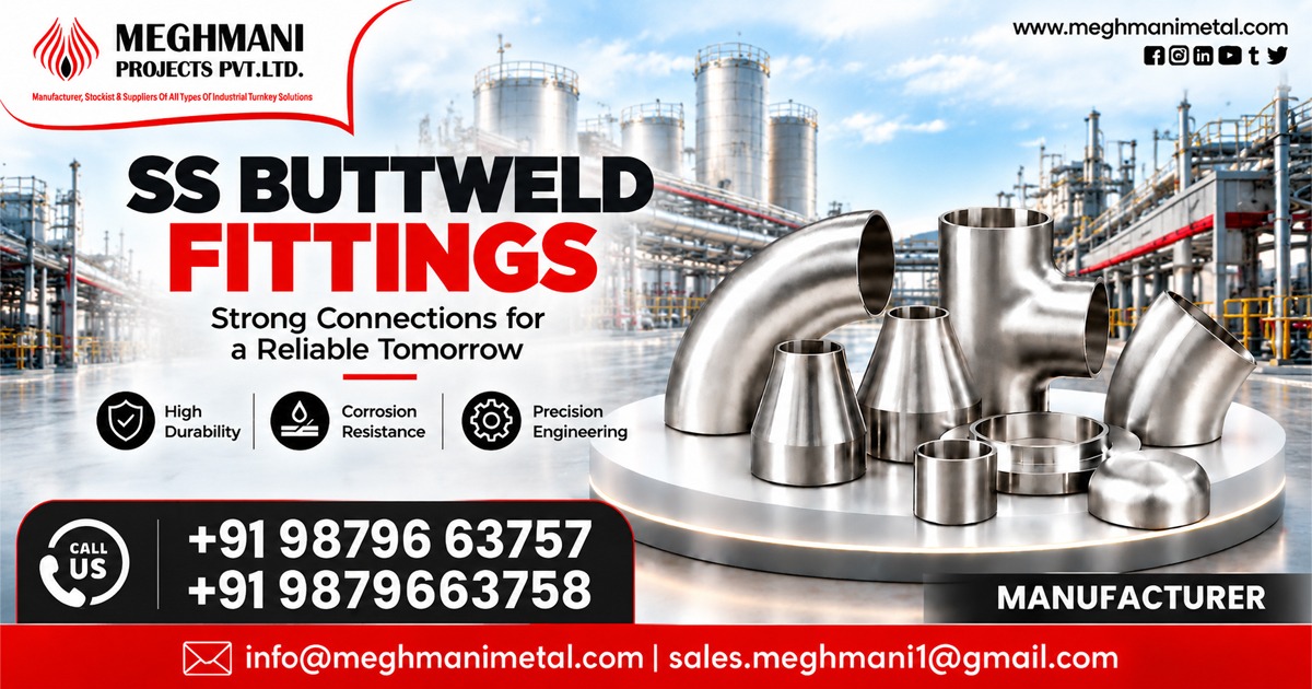 Stainless Steel Buttweld Fittings Supplier In Jamnagar