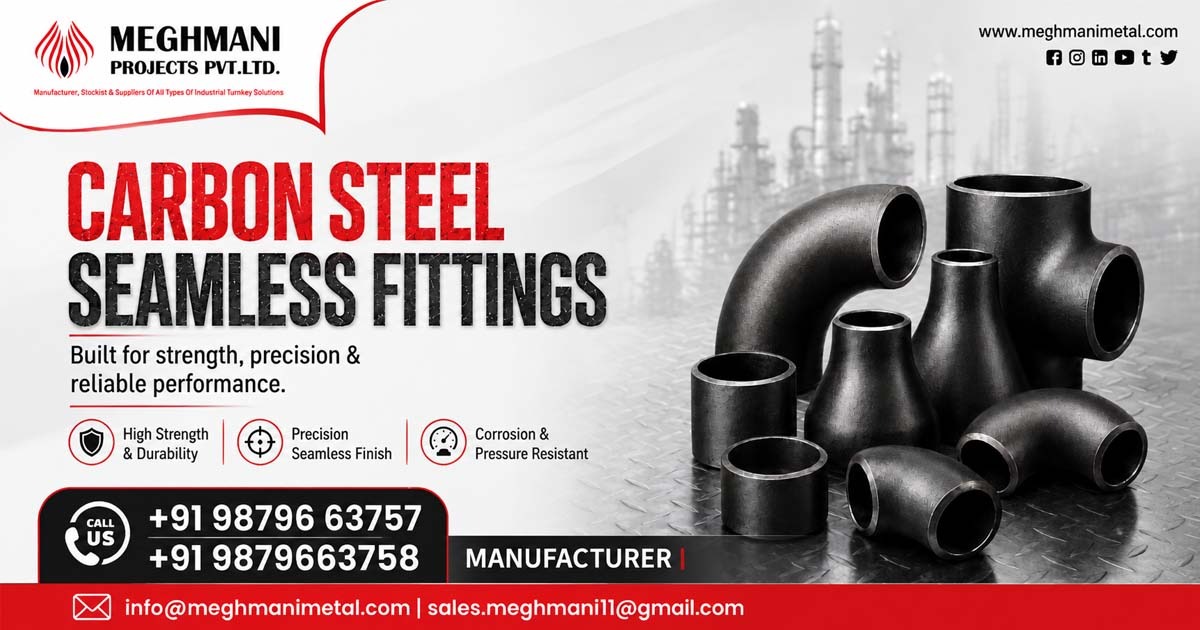 Carbon Steel Seamless Fittings Supplier In Gurugram