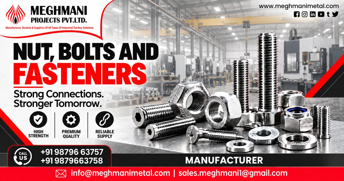 Nut, Bolts and Fasteners Supplier In Udaipur
