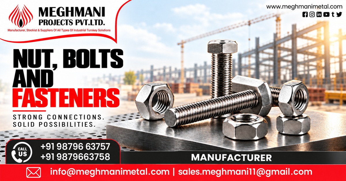 Nut, Bolts and Fasteners Supplier In Ankleshwar