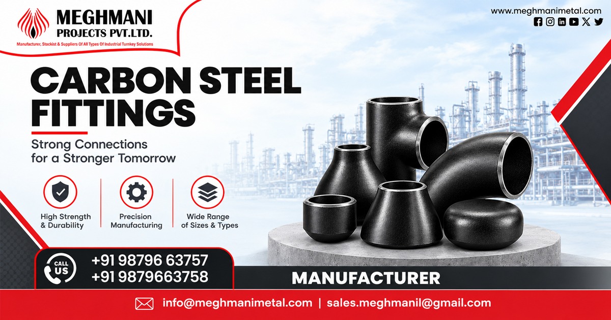 Carbon Steel Fittings Supplier In Gandhidham