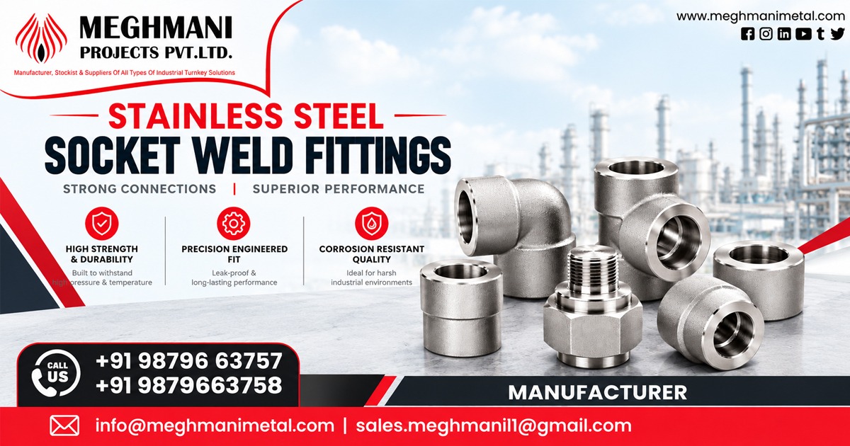 Stainless Steel Socket Weld Fittings Supplier In Aurangabad