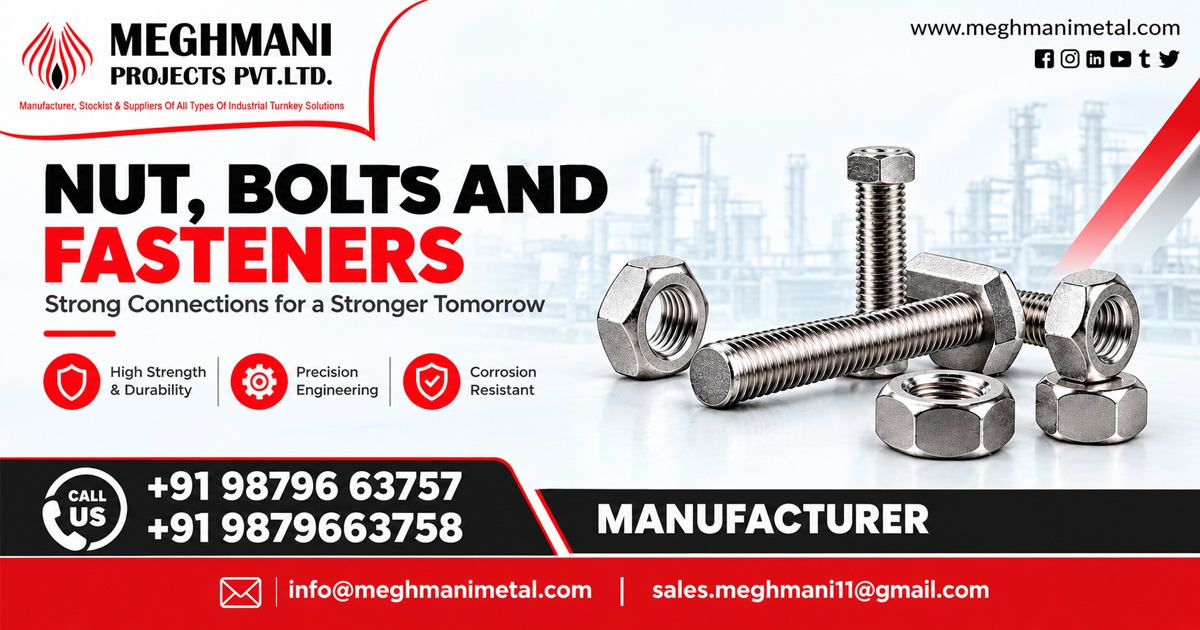 Nut, Bolts and Fasteners Supplier In Delhi
