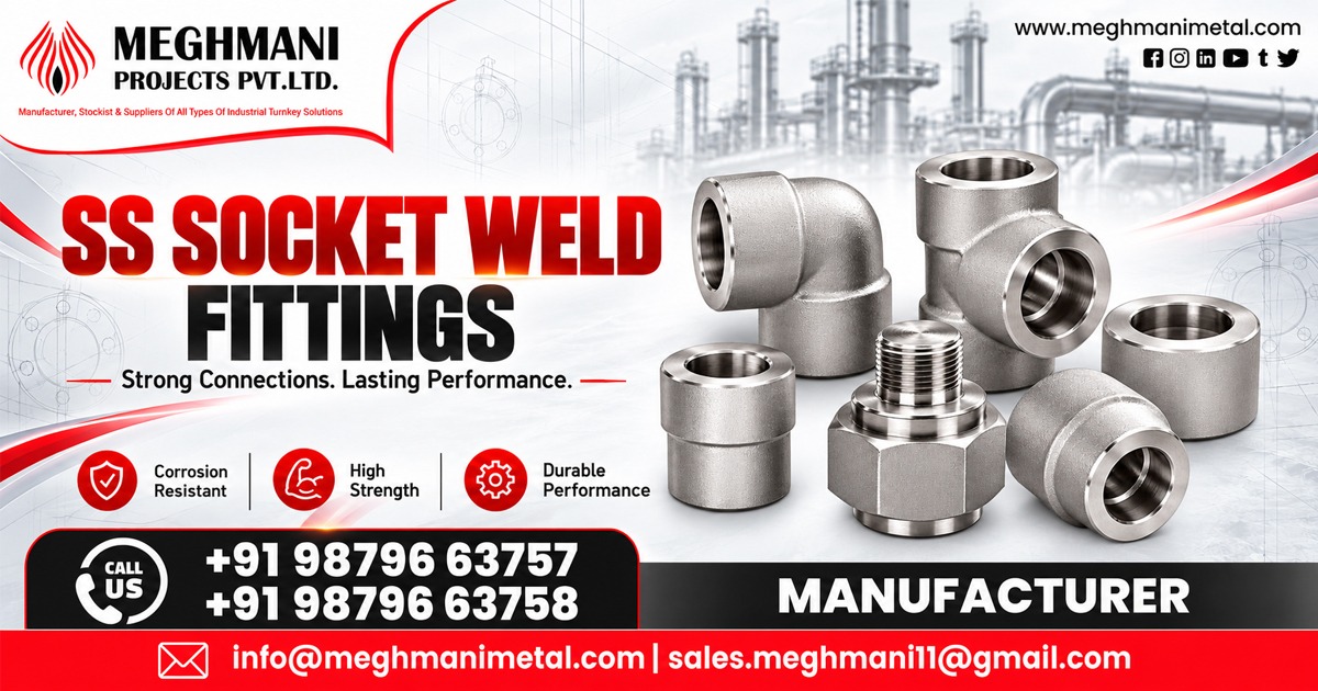 Stainless Steel Socket Weld Fittings Supplier In Kochi